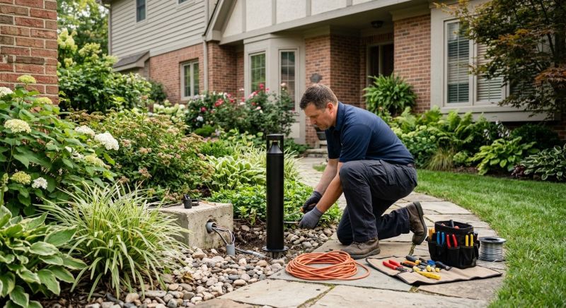 Backyard Lighting Service in Utah County, UT
